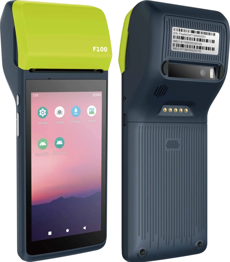 Feitian F100 counter device, front and back